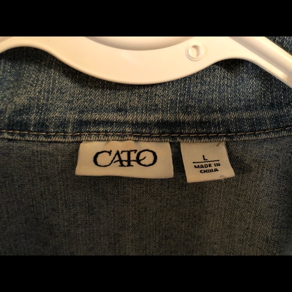 CATO cropped denim jacket - Picture 3 of 5